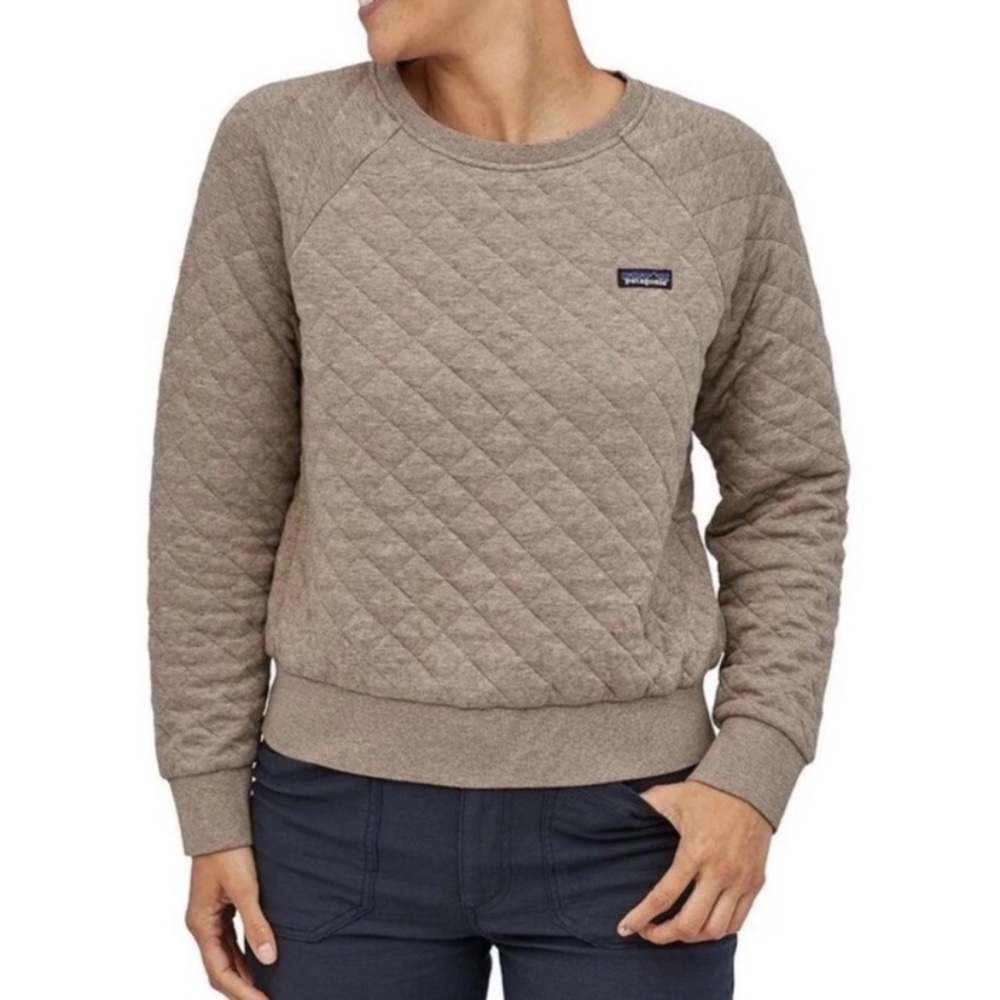 Patagonia organic cotton quilt crew